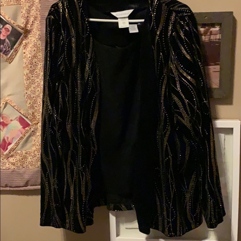 Beautiful two piece women’s jacket and blouse